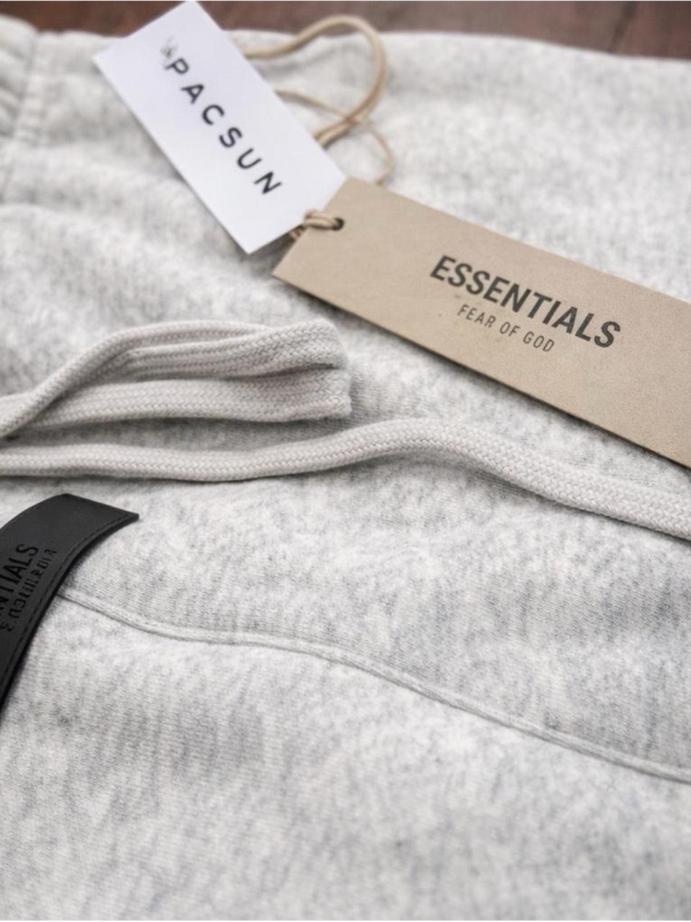 Fear of God Essentials Sweatpant Jogger Light Oatmeal Size S Men New With Tags - Picture 5 of 8
